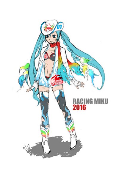 粘土人 #636 初音未来GT计划 赛车未来 2016
