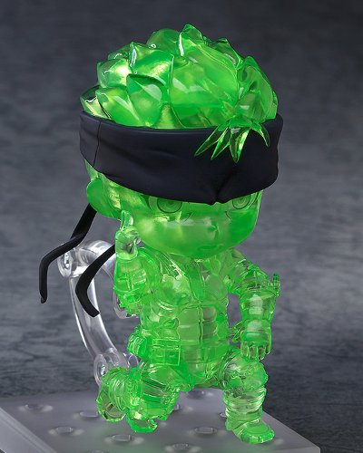 粘土人 #447-b MGS 索利德・斯内克 隐形迷彩