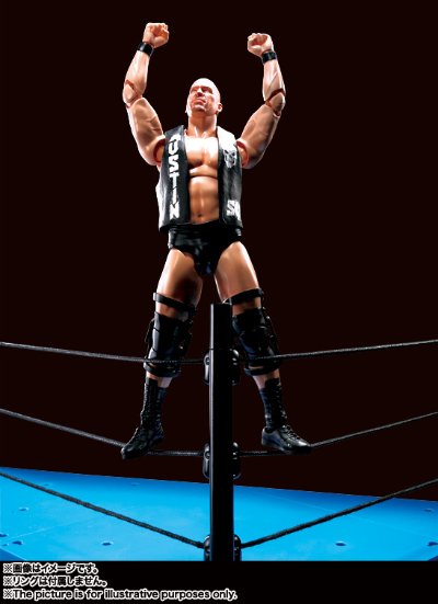 S.H.F WWE ストーン・コールド・スティーブ・オースチン 