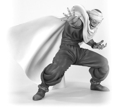 スカルチャーズ 龙珠Z 短笛 黑白 ver. 