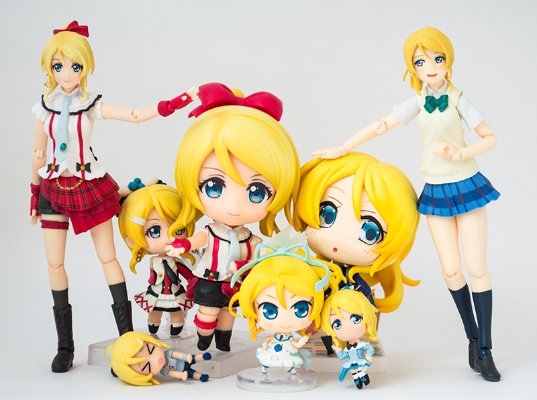 迷你黏土人 LoveLive! School idol project 绚瀬絵里 