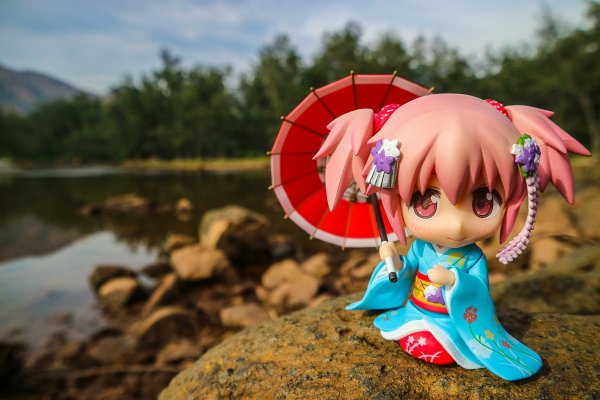 粘土人 #332 魔法少女小圆 鹿目圆香 舞妓Ver.