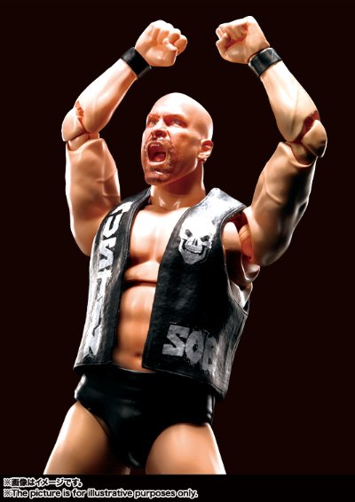S.H.F WWE ストーン・コールド・スティーブ・オースチン 