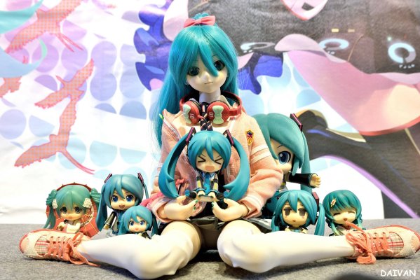 粘土人 #299 虚拟偶像 初音未来 MIKU打油