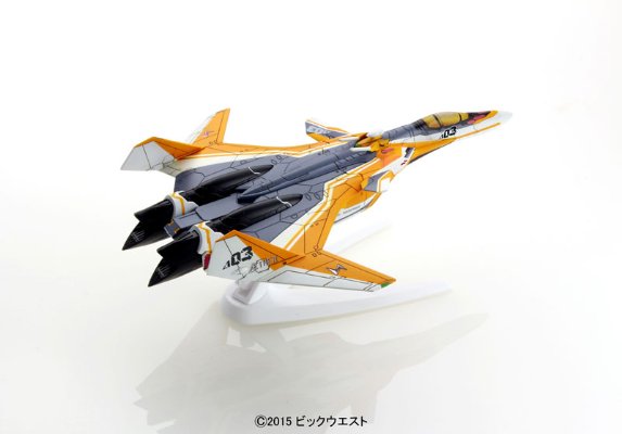 机械选超时空要塞系列 超时空要塞Δ VF-31E齐格フリード ファイターモード(Chuck・マスタング机)