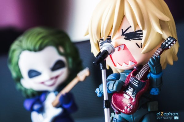 粘土人 #252 超级索尼子 虎纹衣装