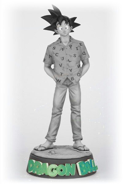 スカルチャーズ 龙珠Z 孙悟空  黑白 ver. 