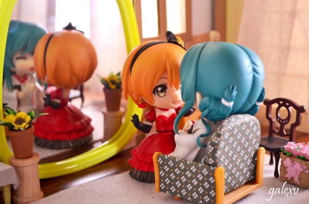 粘土人配件 公主Type 牡丹红