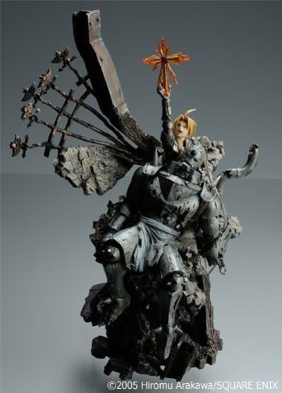 SCULPTURE ARTS 钢之炼金术师 阿尔冯斯・艾尔利克&爱德华・艾尔利克