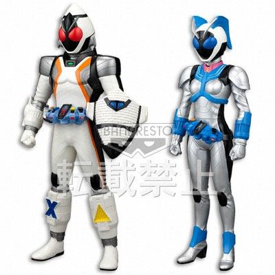DX软质手办 假面骑士フォーゼ&假面骑士×假面骑士 フォーゼ＆欧斯 MOVIE大戦 MEGA MAX 假面骑士抚子 