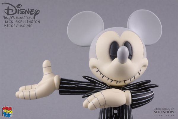 黑胶Doll 157 迪斯尼&骑士麻亚・ビフォア・クリスマス ミッキーマウス Jack Skellington Ver. 