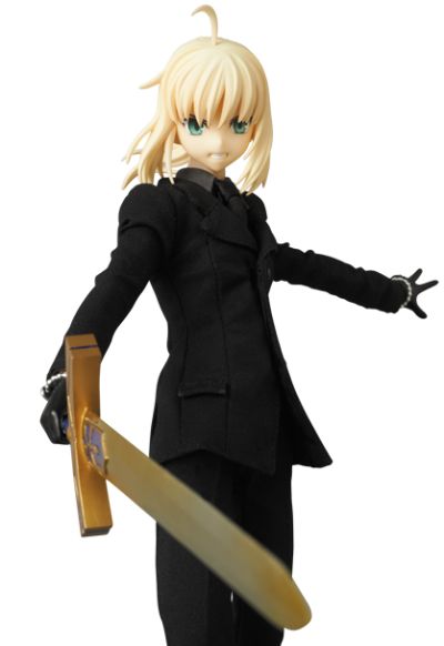 REAL ACTION HEROES #655 フェイト/ゼロ SABER スーツ Ver.