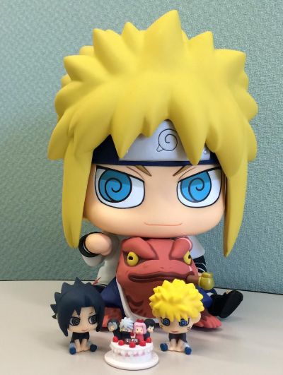 ちみメガソフビ系列 NARUTO -火影忍者- 疾风伝 蛤蟆文太&波风凑 
