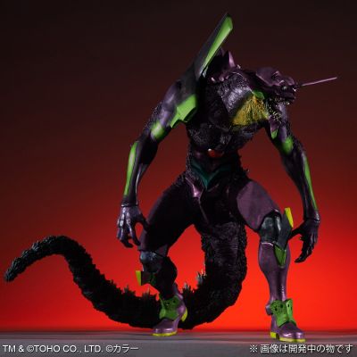 东宝30cm系列 哥斯拉対EVA EVA初号机 