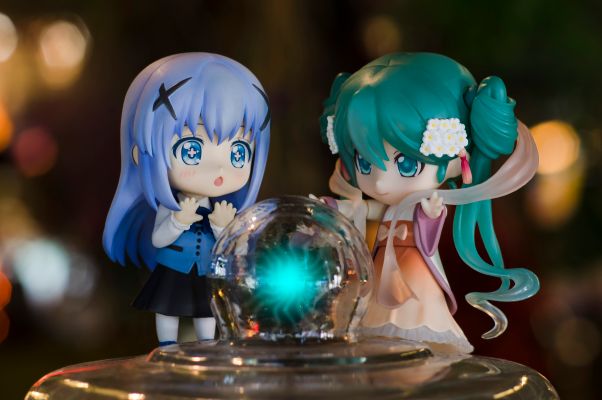 粘土人#539 初音未来 中秋明月