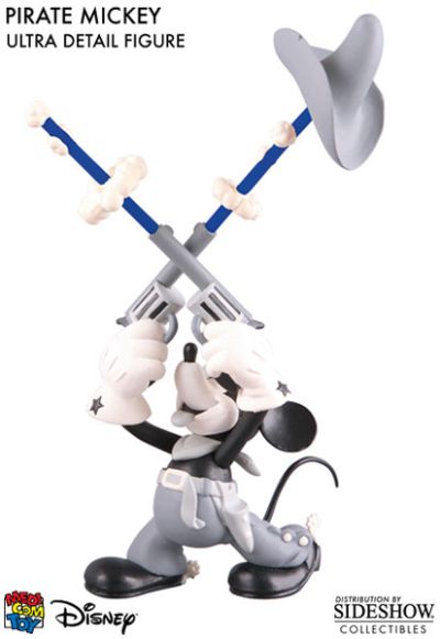 UltraDetailFigure 迪斯尼 ミッキーマウス Two-Gun Mickey 