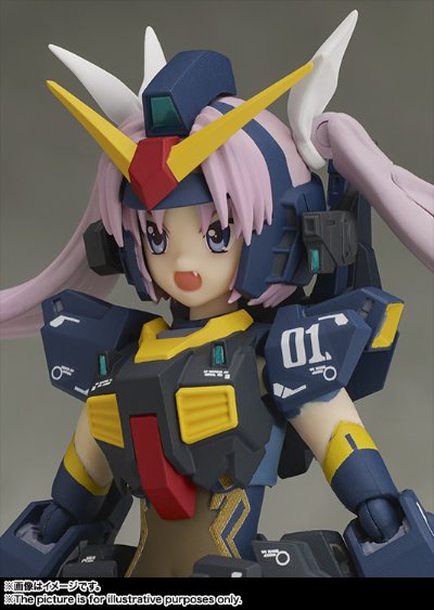 机娘计划 MS少女 机动戦士Z高达 RMS-154 バーザム&RX-178 高达Mk-II ティターンズ仕様 