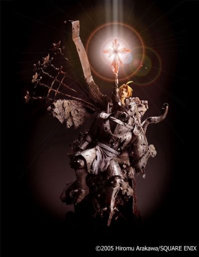 SCULPTURE ARTS 钢之炼金术师 阿尔冯斯・艾尔利克&爱德华・艾尔利克