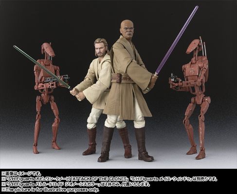 S.H.F 星球大战 バトルドロイド&C-3PO ジオノースカラー 