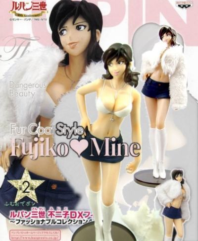 DX手办 鲁邦三世 峰不二子 Fur Coat White ver. 