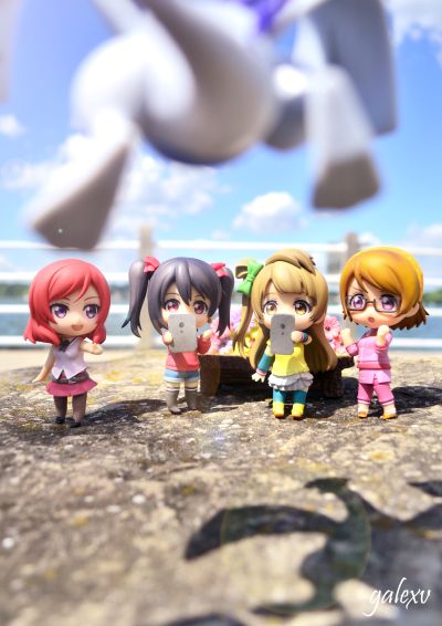 粘土人#559 LoveLive! 小泉花阳 练习着