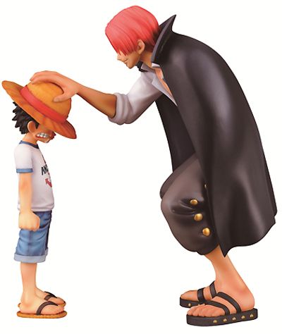 一番赏 海贼王 モンキー･D･ルフィ&赤髪の强克斯 