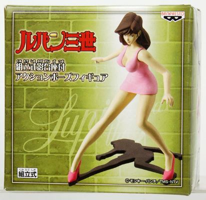 鲁邦三世 峰不二子 Action Pose Figure 