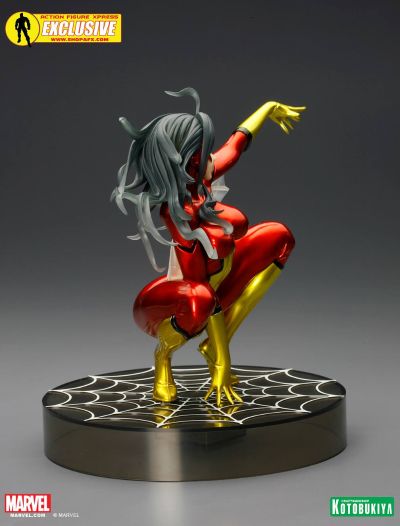 美少女スタチュー Spider-Woman スパイダーウーマン Metallic paint 