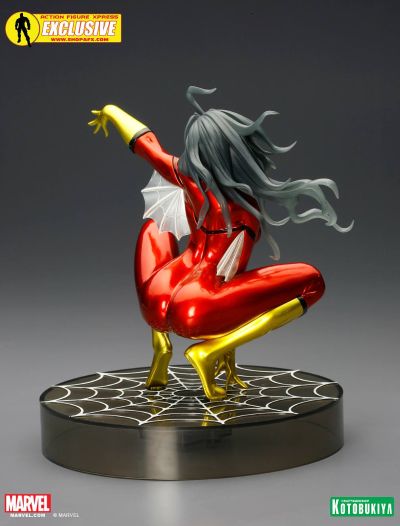 美少女スタチュー Spider-Woman スパイダーウーマン Metallic paint 