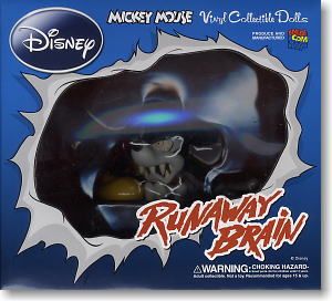 黑胶Doll 迪斯尼 ミッキーマウス Runaway Brain 