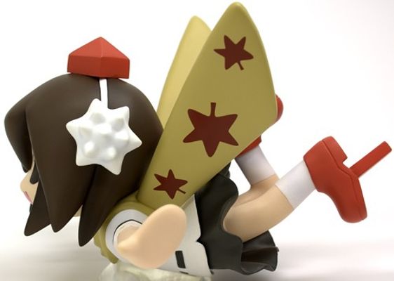 东方ソフビ 东方Project 射命丸文 Low Angular Aya-chan