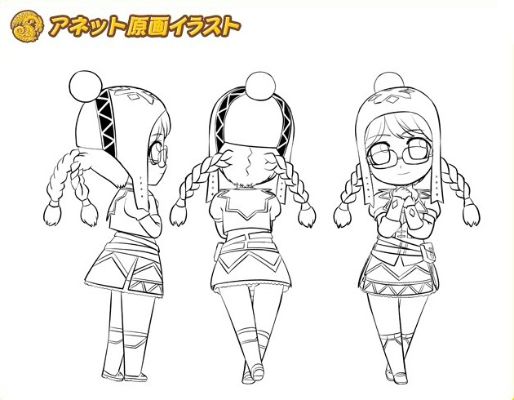 MHFガイド娘手办プロジェクト 怪物猎人 Frontier Online アネット 