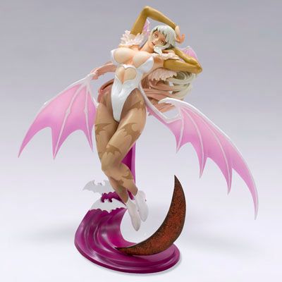 CAPCOM FIGURE BUILDER Creator's Model 吸血鬼 莫莉卡・安斯兰特 White Color. 
