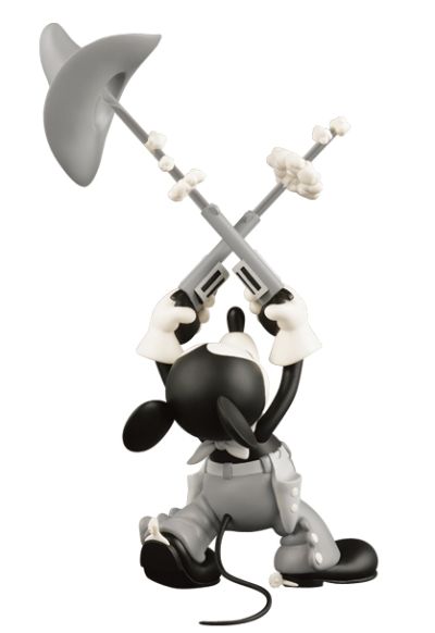 黑胶Doll 迪斯尼 ミッキーマウス Two-Gun Mickey 