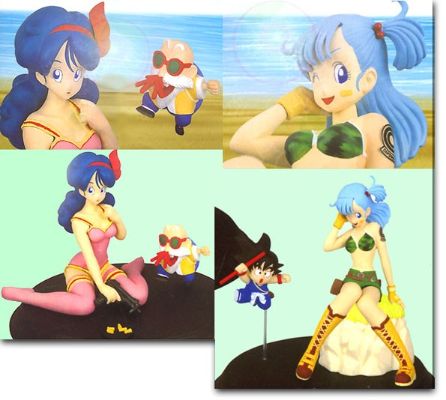 龙珠 布玛&孙悟空 Dragonball DX Dragonball girls Figure A Bulma 