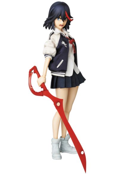 REAL ACTION HEROES #696 斩服少女 缠流子 校服 ver.