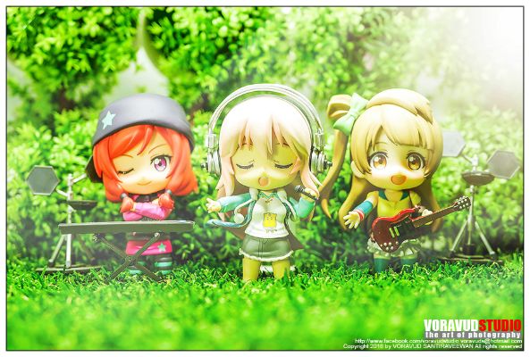 粘土人#572 LoveLive! 西木野真姫 练习着