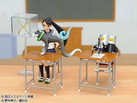 サンデーxマガジン50周年コラボ Figure Set 魁!!クロマティ高校 机械沢新一 圣サンマガ学园 5时限目 