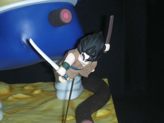 龙珠改 大猿 贝吉塔&孙悟饭&孙悟空&雅奇洛贝 Diorama 