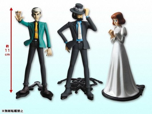 鲁邦三世 カリオストロの城 次元大介 Action Pose Figure Cagliostro no Shiro 