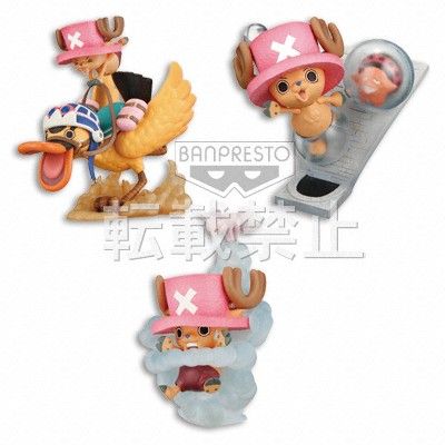 デスクトップシアター手办～CHOPPER'S ADVENTURE～ vol. 1 海贼王 跑得快&托尼托尼・乔巴 