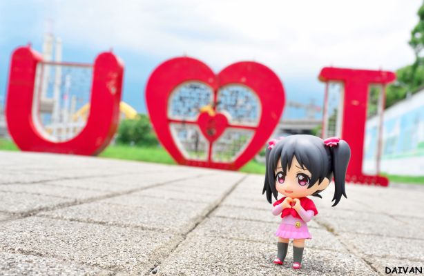 粘土人#590 LoveLive! 矢泽妮可 练习着