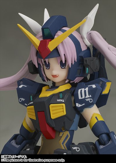 机娘计划 MS少女 机动戦士Z高达 RMS-154 バーザム&RX-178 高达Mk-II ティターンズ仕様 