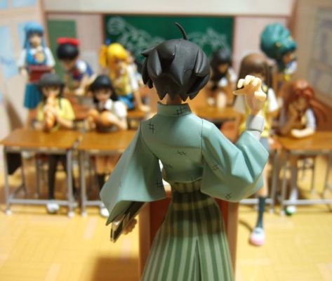 サンデーxマガジン50周年コラボ Figure Set タッチ 浅仓南 圣サンマガ学园 2时限目 