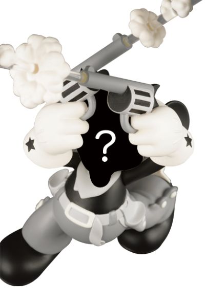 黑胶Doll 迪斯尼 ミッキーマウス Two-Gun Mickey 