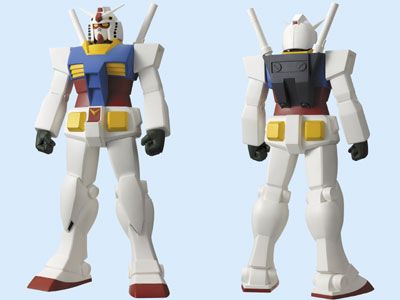高达 RX-78-2高达 スーパーサイズ软质手办 