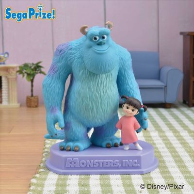 セガ 景品 迪斯尼 モンスターズ・インク ブー&詹姆斯・P・サリバン プレミアム芭蒂手办 