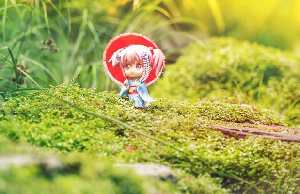 粘土人 #332 魔法少女小圆 鹿目圆香 舞妓Ver.