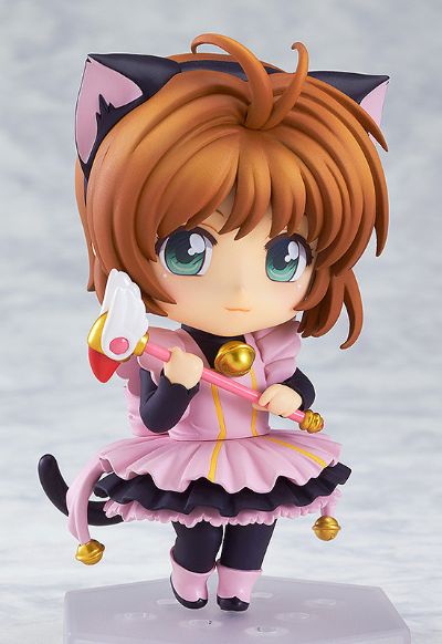 粘土人搭配 魔卡少女樱 木之本樱 黑猫女仆