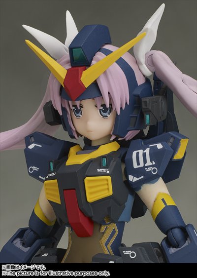 机娘计划 MS少女 机动戦士Z高达 RMS-154 バーザム&RX-178 高达Mk-II ティターンズ仕様 